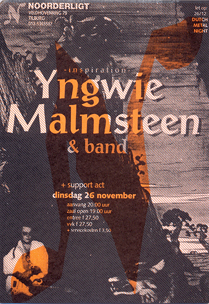 Yngwie Malmsteen & Band - 26 nov 1996