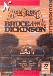 Bruce Dickinson / Helloween - 22 apr 1996