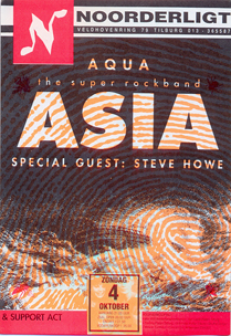 Asia feat. Steve Howe -  4 okt 1992