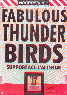 Fabulous Thunderbirds - 17 mrt 1992