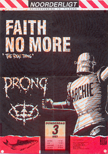 Faith No More / Prong -  3 mei 1990