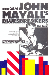 John Mayall's Bluesbreakers - 26 apr 1987