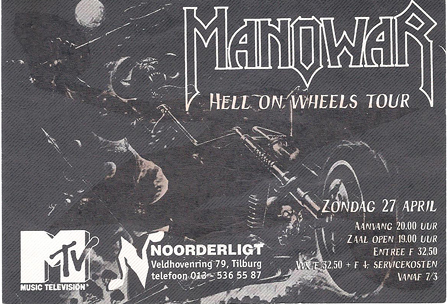 Manowar - 27 apr 1997