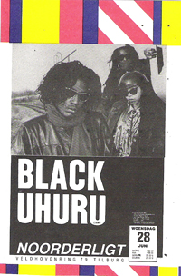 Black Uhuru - 28 jun 1989