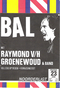 Raymond Van Het Groenewoud - 23 jun 1989