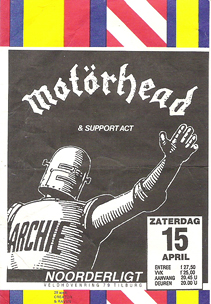 Motörhead - 15 apr 1989