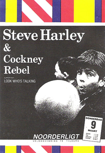 Steve Harley & Cockney Rebel -  9 mrt 1989