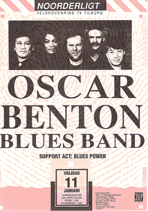 Oscar Benton Blues Band / Blues Power - 11 jan 1991