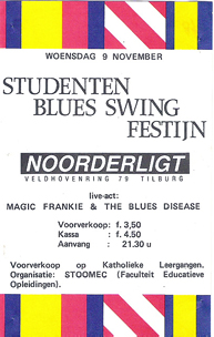 Studenten Blues Swing Festijn -  9 nov 1988