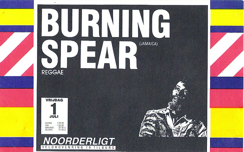 Burning Spear -  1 jul 1988