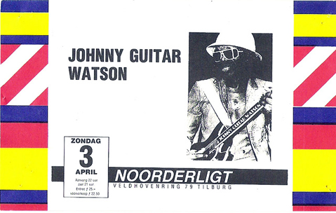 Johnny Guitar Watson -  3 apr 1988