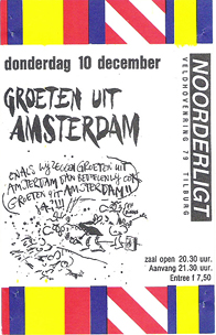 Groeten Uit Amsterdam - 10 dec 1987