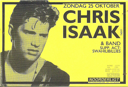 Chris Isaak - 25 okt 1987