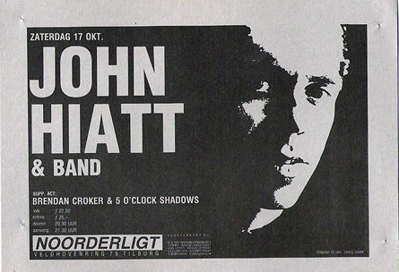 John Hiatt - 17 okt 1987