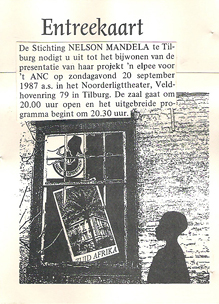 n Elpee voor het ANC - 20 sep 1987