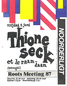 Thione Seck & le Raam-Daan -  5 jun 1987