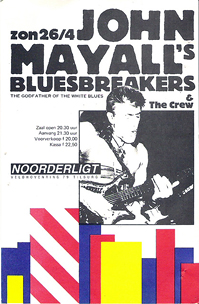 John Mayall's Bluesbreakers - 26 apr 1987