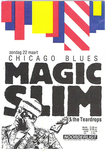 Magic Slim & the Teardrops - 22 mrt 1987