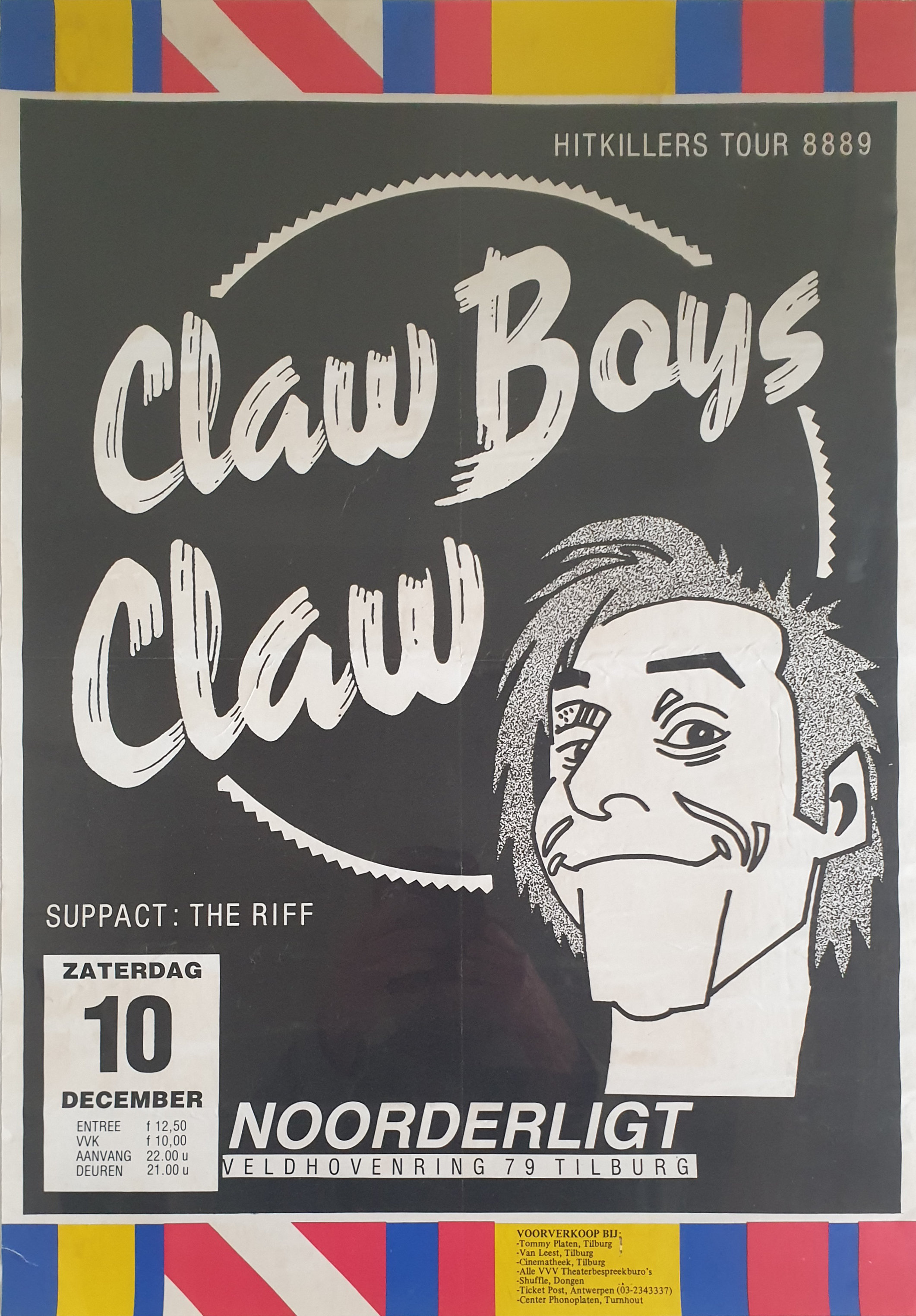 Claw Boys Claw - 10 dec 1988