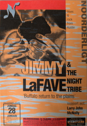 Jimmy Lafave & the Night Tribe - 28 jan 1996