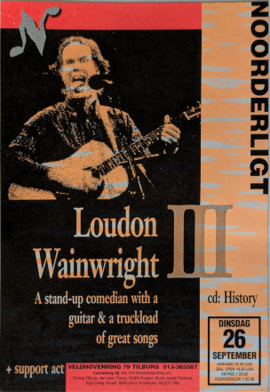 Loudon Wainwright III - 26 sep 1995